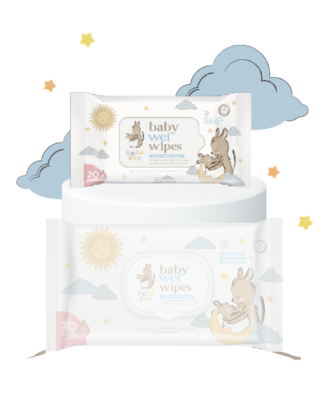Bébé Roo Baby Wet Wipes